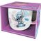 STITCH - Watercolor Pink - Mug Elite Colored Inner - 13Oz