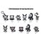 SKELANIMALS - Series 1 - 3D Foam Bag Clip (Display 24 Pcs)