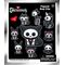SKELANIMALS - Series 1 - 3D Foam Bag Clip (Display 24 Pcs)