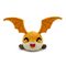 DIGIMON - Patamon Stickie - Plush Youtooz 15cm