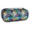 MINECRAFT - Pencil Case Oval with 2 Zippers