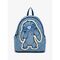 DISNEY - Stitch "Denim" - Mini Backpack Loungefly 'Exclusive'