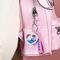 STITCH & ANGEL - Ohana Haert - 3D Keychain 'Liquid'