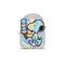 SNOOPY - Mini Backpack 'Shiny' - 23x 16,5x 9,5cm