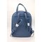 STITCH & ANGEL - Fashion Duo Blue Corduroy BackPack - '28x22x11cm'