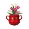 HARRY POTTER - Cauldron Gryffindor - Wall mounted flower pot