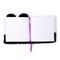 KAWAII - Adoramals Panda - Premium Fluffy Notebook