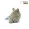 MY NEIGHBOR TOTORO - Grey Totoro Lying Down - Fluffy Beanbag Plush 7cm