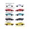 RIDE COOL - Lamborghini - Pack of 5 Miniature Cars - 1:64