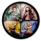 DEMON SLAYER - Tanjiro, Nezuko,.. - Wood Decor Frame 3D Poster 30x30cm
