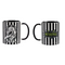 BEETLEJUICE - Black&White - Adam - Inner Colored Mug
