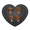 STAR WARS - Pocket Pop Keychains 4 Pack- Valentine (Chocolate)