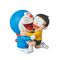 DORAEMON - Kaettekita Doraemon - 2 Statue set 6cm