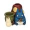 MY NEIGHBOR TOTORO - Blue & White Totoro - Figure Pen Pot 4.5cm