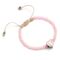 BARBIE - Pink Bead Bracelet - Haert