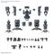 30MM - 1/144 Option Parts Set 16 (Arm Unit/Leg Unit 1) - Model Kit