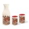JAPANESE STYLE - Burgerzilla - Ceramic Sake Bottle & 2 Sake Cups 550ml