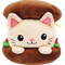 PLUSH WORLD - Cats Chestnut bread - Plush 23cm
