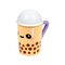 KAWAII - Boba the Bubble Tea - Mug 10,5oz + 3D Lid