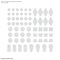 GUNDAM - Customize Material (Decoration Parts 1 White) - Model Kit