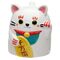 MANEKI-NERO - White - Mug 17oz + 3D Lid