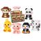 KAWAII BOX - Animal Zoo - Construction Kit (6pcs) 165 to 205pcs