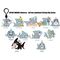 MARVEL RIVALS - Jeff Series 17 - 3D Foam Bag Clip (Display 24 Pcs)