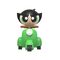 POWERPUFF GIRLS - Pull Black Car - Blind Box 5cm