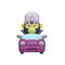 POWERPUFF GIRLS - Pull Black Car - Blind Box 5cm