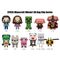 MINECRAFT MOVIE - Series 1 - 3D Foam Bag Clip (Display 24 Pcs)