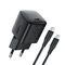 Acefast A118 30W GaN USB-C Wall Charger with 1.2m USB-C to Lightning Cable - Black