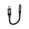 Acefast J12 USB-C to 3.5mm mini jack adapter - black