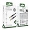 Acefast J10 AUX cable mini jack 3.5mm 1m - black