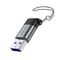 Acefast J8 USB-C - USB-A Adapter - Gray