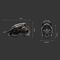 Rockbros LK-99 Mountain Bike Helmet with Adjustable Visor and Magnetic Closure 58-62 cm - Titanium