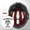 Universal cycling helmet Lingzhe LK-69 size L black 58-62 cm