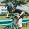 Rockbros TS-42 lightweight bicycle helmet 58-62 cm - titanium