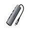 Acefast J18 USB Hub USB-C 6-in-1 HDMI 4K 60Hz PD90W Docking Station - Gray