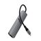 Acefast J18 USB Hub USB-C 6-in-1 HDMI 4K 60Hz PD90W Docking Station - Gray
