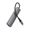 Acefast J16 USB Hub USB-C 5-in-1 HDMI 4K 60Hz PD90W Docking Station - Gray
