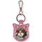 Etui Nimmy Glasses Cool and Cute Cat na lokalizator - różowe