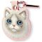 Etui Nimmy New Big Eyed Pet 2.0 Cat na lokalizator - różowe