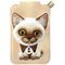 Portfel Magnetyczny Nimmy New Big-Eye Cute Pets 2.0 Cat ze stojakiem na telefon - brązowe