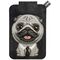 Portfel Magnetyczny Nimmy New Big-Eye Cute Pets 2.0 Dog ze stojakiem na telefon - czarny