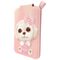 Portfel Magnetyczny Nimmy New Big-Eye Cute Pets 2.0 Dog ze stojakiem na telefon - różowy