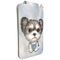 Portfel Magnetyczny Nimmy New Big-Eye Cute Pets 2.0 Dog ze stojakiem na telefon - szary