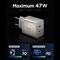 Ładowarka sieciowa Spigen Essential EE472EU-GAN 2-Porty 47 W - tytanowa