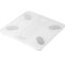 Electronic bathroom scale Adler AD 8186 white