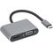 iBox IUHCHDVGA USB Type-C Hub 4-in-1 USB 3.0 + PD 100W + HDMI 4K 30Hz + VGA Full HD