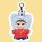 Niinoo Dreaming Spain Football Blind Box Surprise doll keychain 17cm